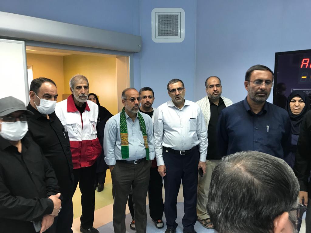 بازدید جمعی از نمایندگان مجلس از بیمارستان امام علی(ع) هلال‌احمر در نجف/ گزارش تصویری